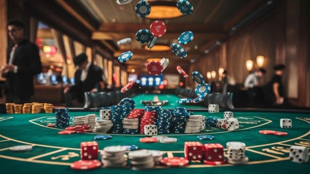 Live dealer interaction Live dealer at Super Sic Bo table preparing to roll three dice